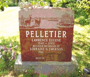 PELLETIER LAWRENCE EUGENE 1940 - 2002 BELOVED HUSBAND OF LORRAINE N. EMERSON 1941 - REST IN